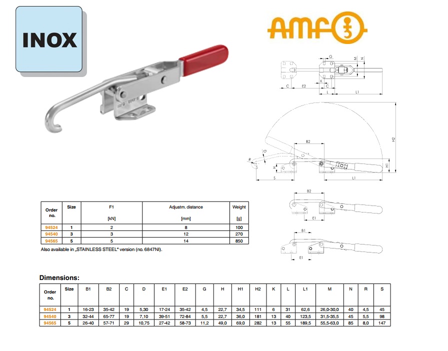 AMF Sluitspanklem Gr.3 nr.6847 | DKMTools - DKM Tools