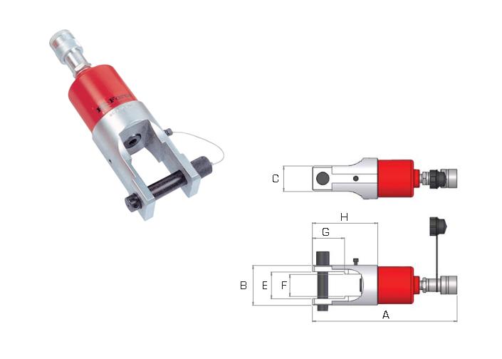 Hydraulische Krimptang Hi Force CH40 | DKMTools - DKM Tools