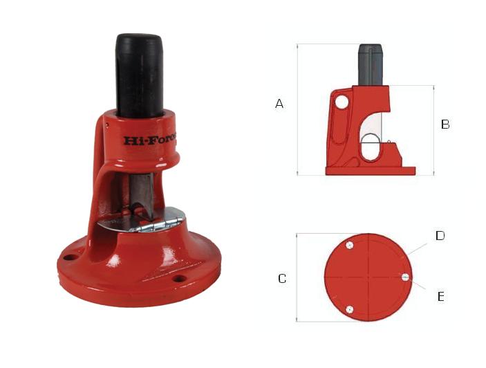 Hammerslag staaldraad- en kabelknipper Hi Force HWC91 | DKMTools - DKM Tools