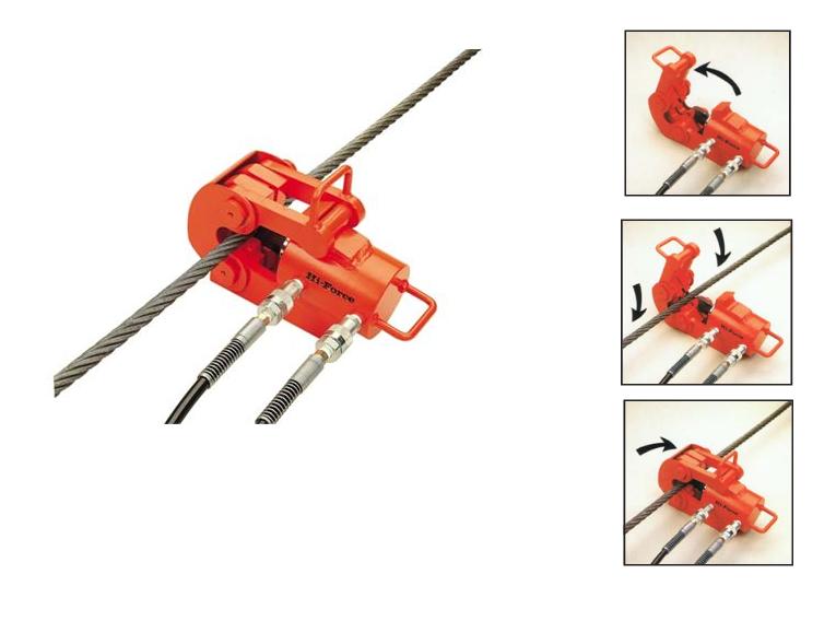 Dubbel werkende staaldraadknipper Hi Force HWRC1115