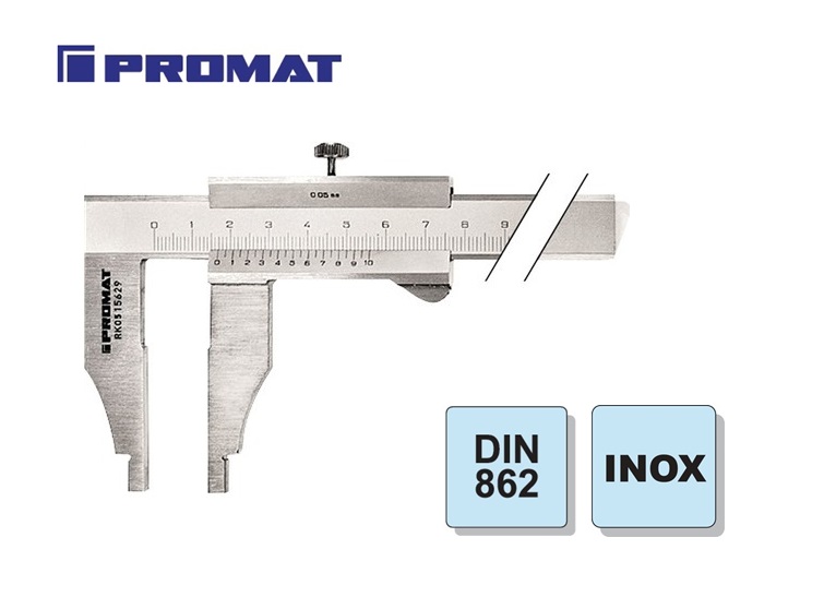 Werkplaats Schuifmaat 0-800mm met meetbekken | DKMTools - DKM Tools