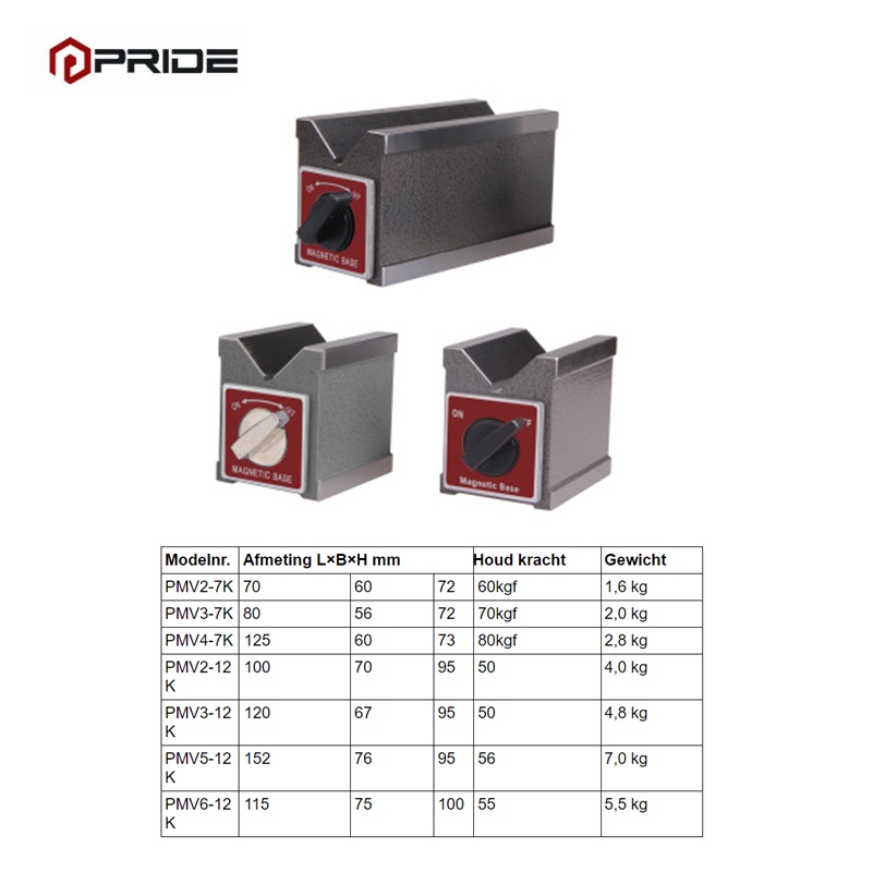 Magnetisch V-blokken 100 x 70 x 95mm | DKMTools - DKM Tools