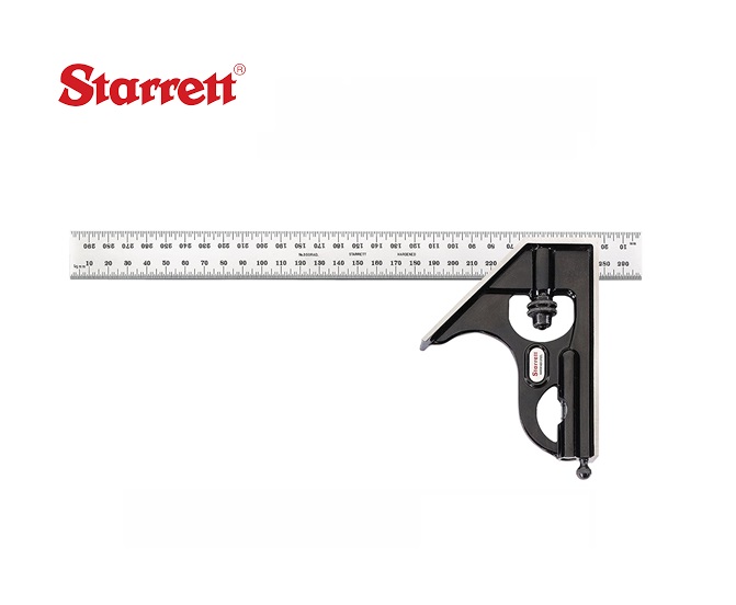 Starrett Combi-winkelhaak 2 delig Gesaniteerd oppervlak | DKMTools - DKM Tools