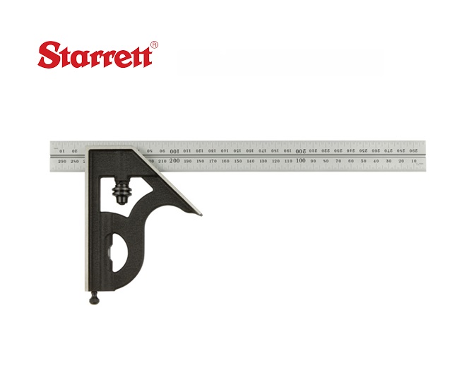 Starrett Combi-winkelhaak 2 delig Gesaniteerd oppervlak