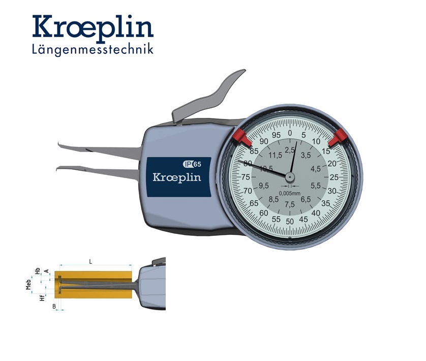 Analoge binnenmeter 300-430mm | DKMTools - DKM Tools