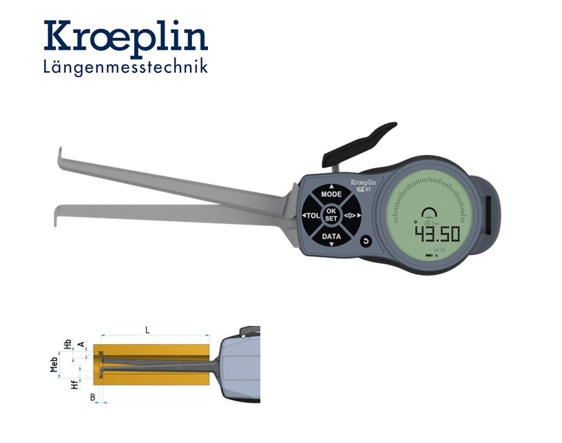 Digitale binnenmeter 13 – 43 mm