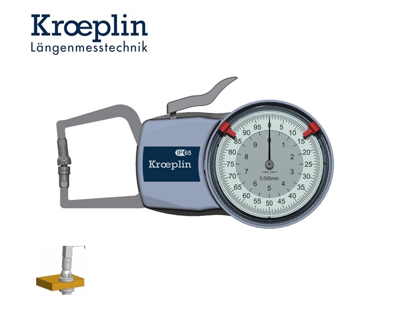 Analoge buitenmeter 0-10mm