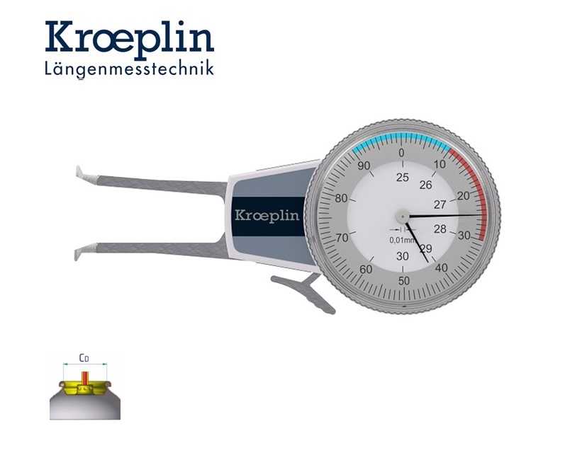 Meting van de Clinch diameter A2100