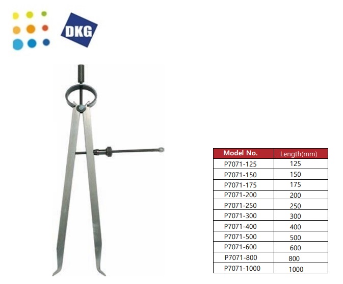 Precisie Binnenpasser 400mm | DKMTools - DKM Tools