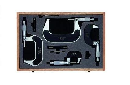 Mitutoyo Buitenschroefmaten set serie 103,  150-300mm 6-delig, 0,01mm, Metrisch | DKMTools - DKM Tools