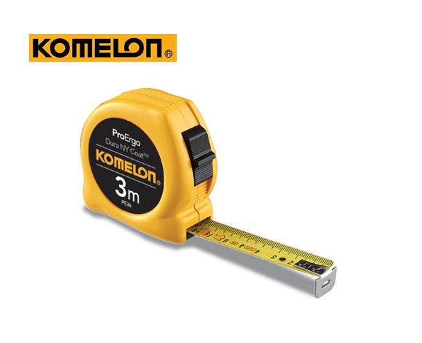 Komelon rolbandmaat ProErgo, 3mx16mm