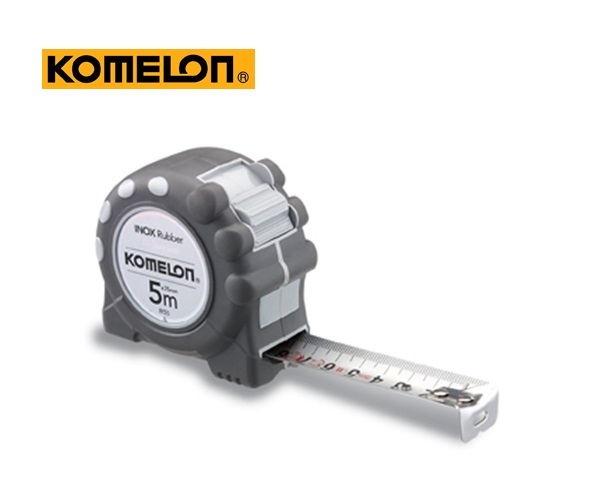 Komelon rolbandmaat Inox Rubber 3mx16mm