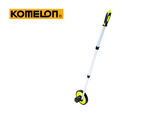 Komelon Trajectmeter, wiel Ø10cm, telescopische stok | DKMTools - DKM Tools