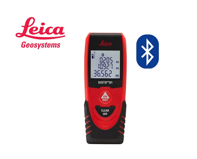 Leica Disto laserafstandsmeter D1, Bluetooth Smart. in heuptas.