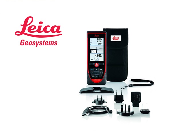 Leica Disto laserafstandsmeter S910, P2P puntzoeker, 4x dig. zoom, X-Range Power, Serienr..