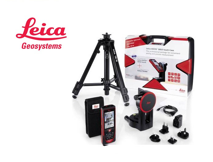 Leica Disto D810 set: Disto D810, adapter FTA360, statief TRI70 in sterke koffer. ..