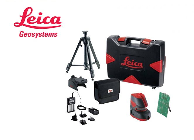 Leica LINO L2G+ uitlijnlaser, zelfnivellerend, groene laser.  | DKMTools - DKM Tools