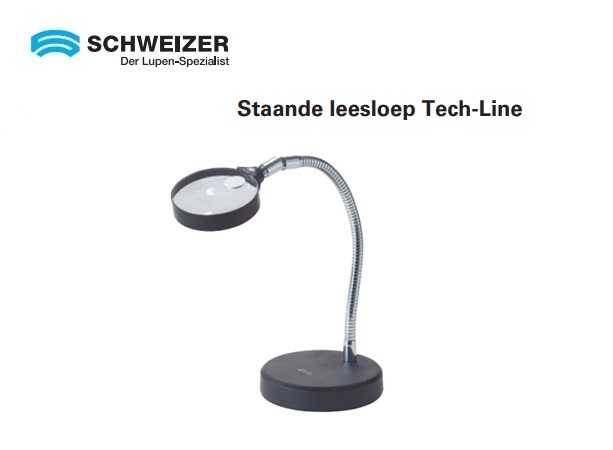 Staande leesloep Tech-Line 90/20 Ø mm 2x/4x