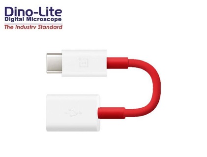 OTG-C 2.0 kabel voor USB-C lengte 15 cm Dino-Lite OTG-C