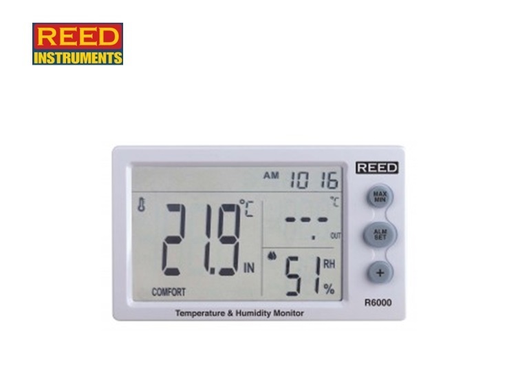 Temperatuur en vochtigheid datalogger LCD, -40/158°F, -40/70°C, 0-100%RH | DKMTools - DKM Tools