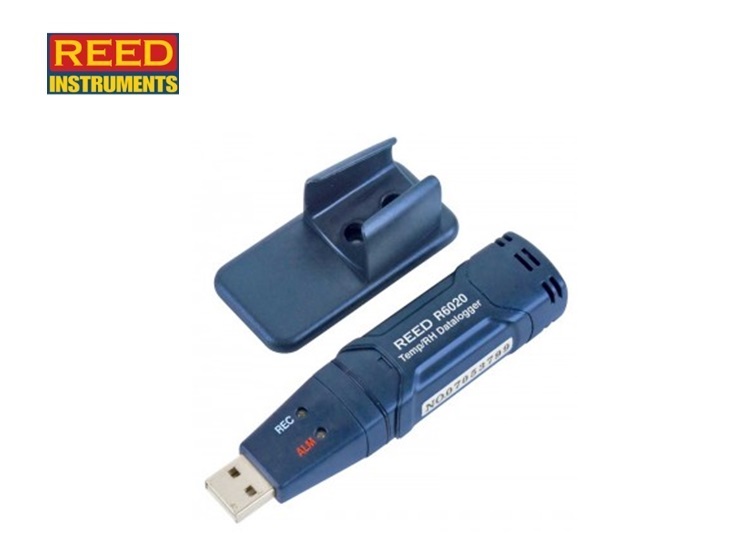 Temperatuur en vochtigheid USB datalogger -40/158°F, -40/70°C, 0-100%RH