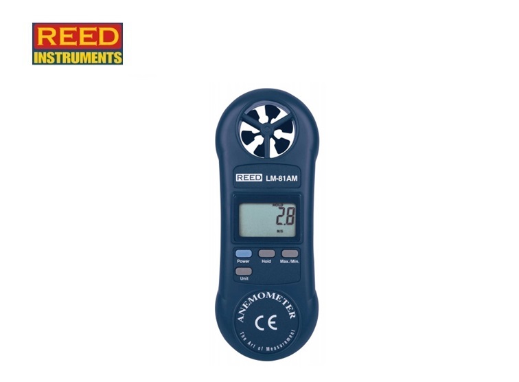 Compacte schoepenanemometer