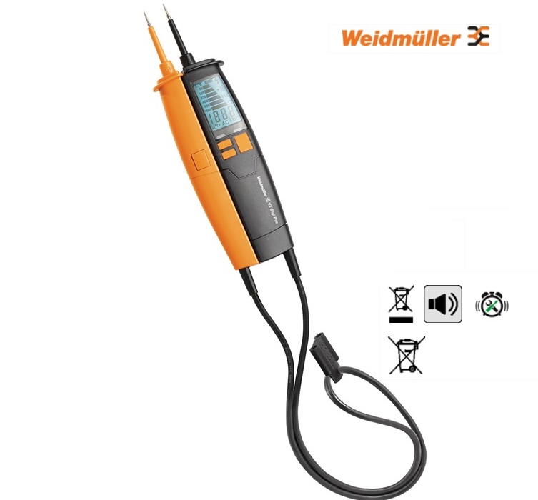 Spannings- / doorgangstester VT Master 12-690 V AC / DC CAT IV 400V / CAT III 690 V WEIDMÜLLER | DKMTools - DKM Tools