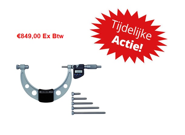 Mitutoyo 340-251-30 Digimatic buitenschroefmaat 0-150mm | DKMTools - DKM Tools