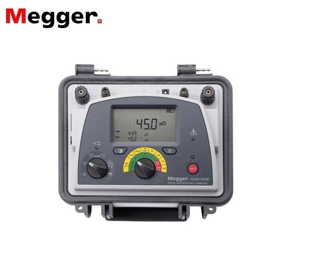 Megger DLRO10HD-NLS LowRes Ohmmeter NO LEAD SET