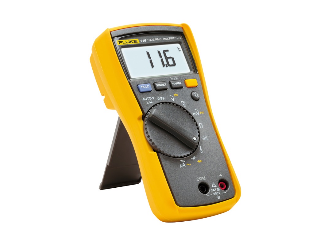 HVACmultimeter met temperatuur en microampèremeting Fluke 116