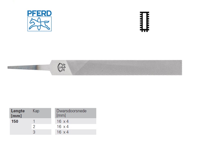 Pferd Platstomp DIN 7261 A 6