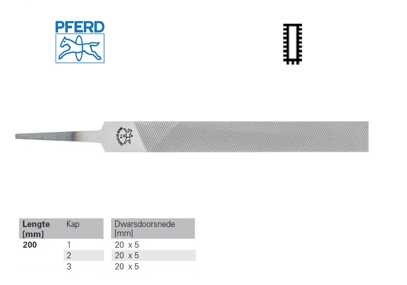 Pferd Platstomp DIN 7261 A 8