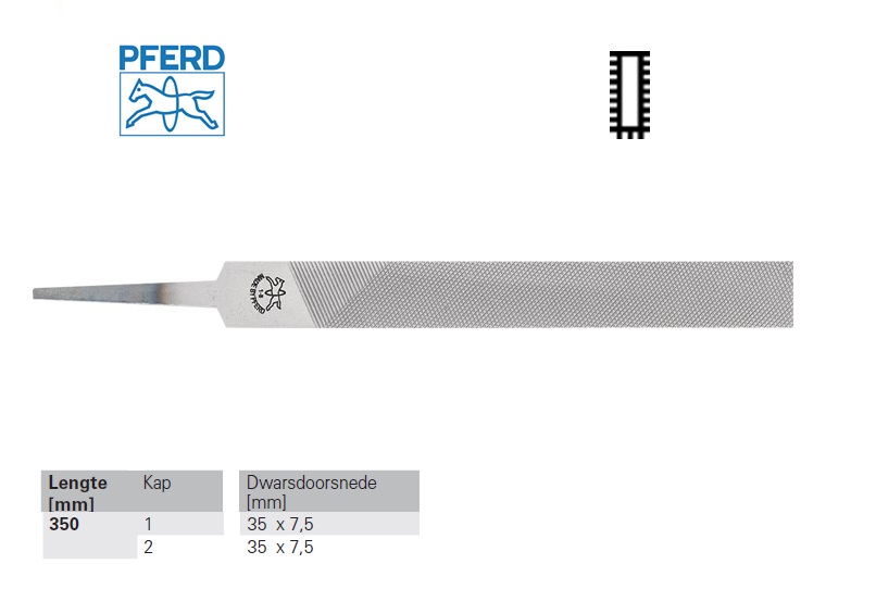 Pferd Platstomp DIN 7261 A 14