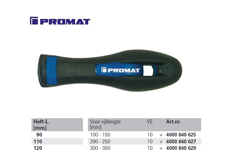 Kunststof Vijlheft 125mm | DKMTools - DKM Tools