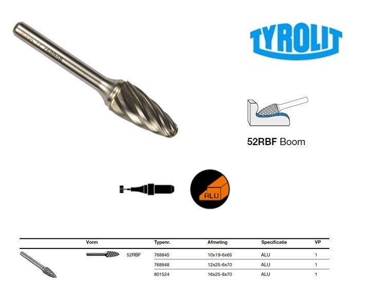 Boom frees 52RBF 12x25-6x70 | DKMTools - DKM Tools