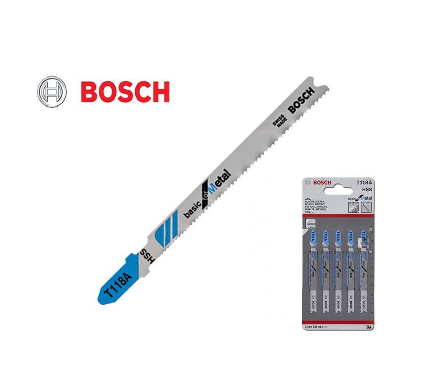 Bosch Decoupeerzaagblad T118A 1-3mm 67x1,2mm
