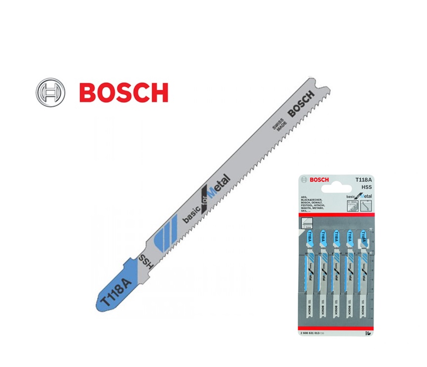 Bosch Decoupeerzaagblad T118A 1-3mm 67x1,2mm