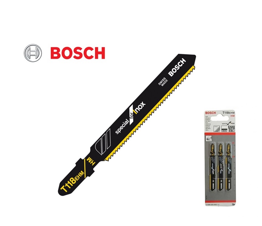 Bosch Decoupeerzaagblad T118EHM 2-5mm INOX 59x1,4mm