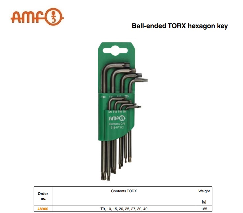 Inbussleutelset TORX 9-delig | DKMTools - DKM Tools