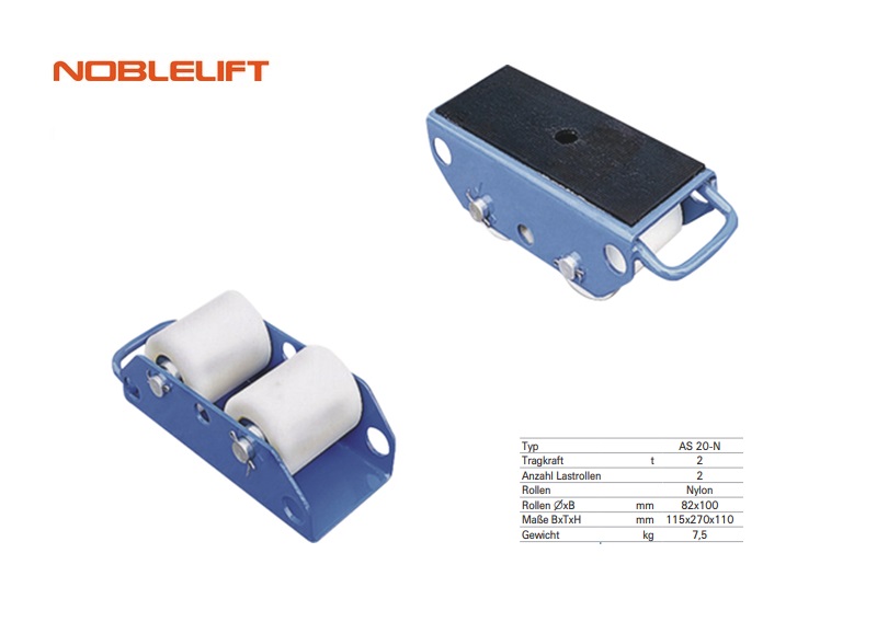 Transportroller 2 Ton AS20-N 11,5x27,0x11,0cm