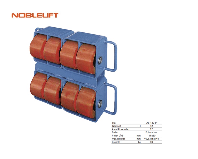 Transportroller 12 Ton AS120-P 400x345x145 cm