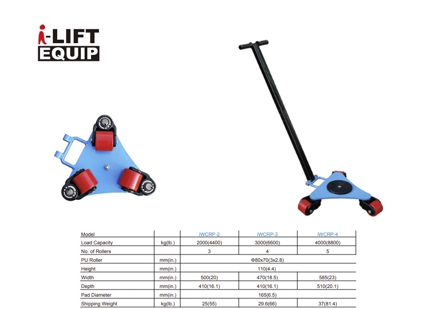 Rolwagen voor zware lasten, stuurbaar SFW03 | DKMTools - DKM Tools