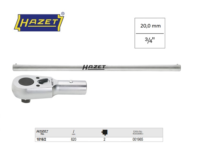 Hazet 1016/2 Omschakelbare ratel 3/4