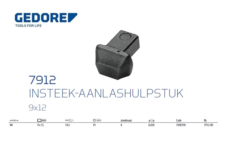 Insteek-aanlashulpstuk SE 14x18 | DKMTools - DKM Tools