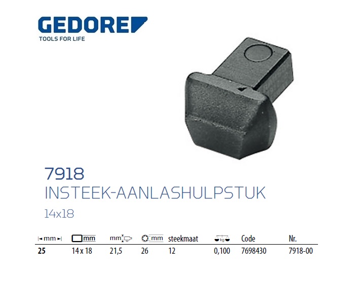 Insteek-aanlashulpstuk SE 9x12 | DKMTools - DKM Tools