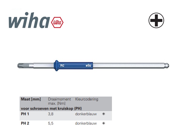 Wiha Wisselschacht PH 1 x 175mm