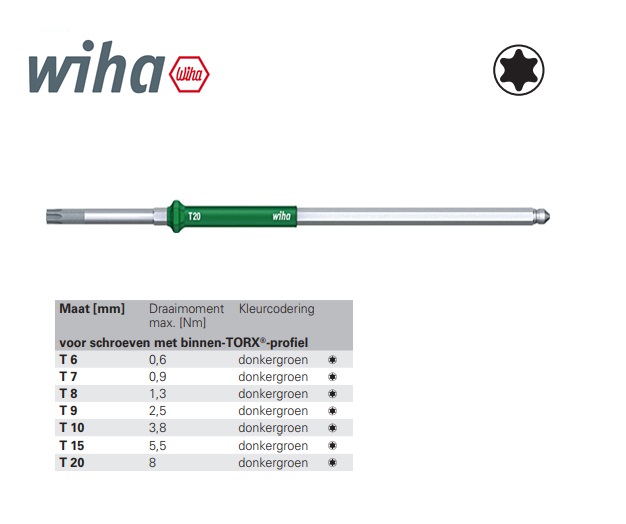 Wiha Wisselschacht TORX Plusprofiel IP 8 x 175mm | DKMTools - DKM Tools