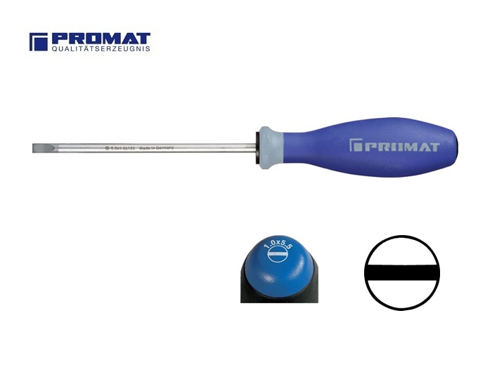 Sleufschroevendraaier 8,0x175mm Slagvast | DKMTools - DKM Tools