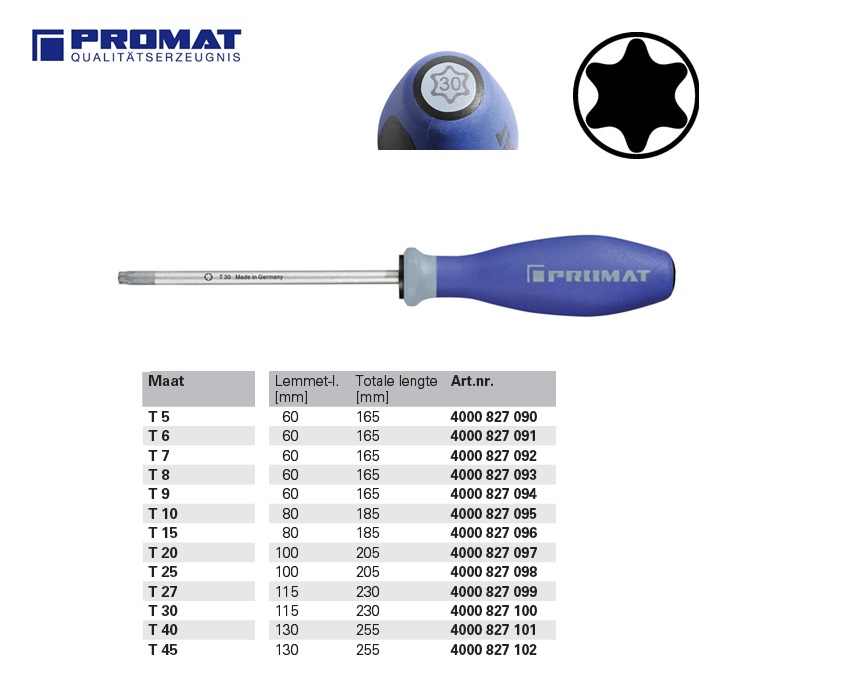 Clé Torx RATIO 7206H9 — Rehabilitaweb