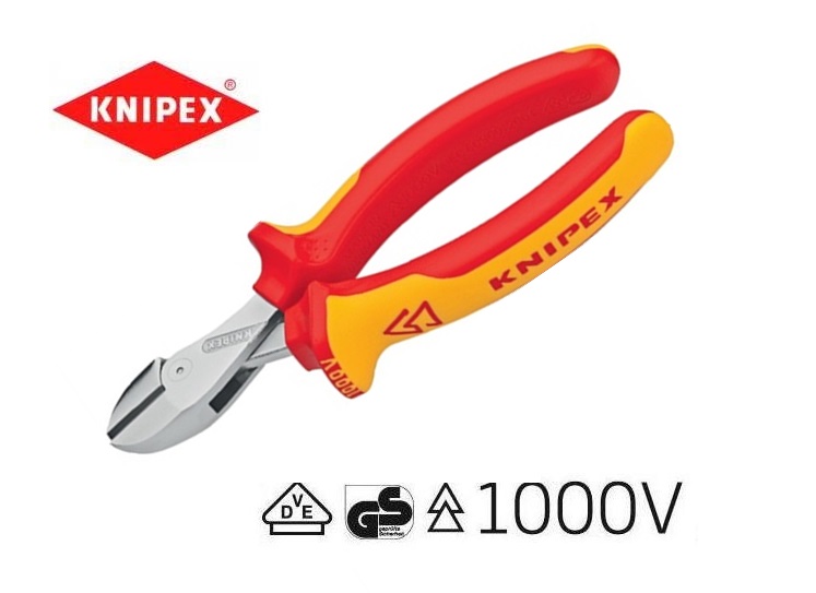 X-Cut compacte zijsnijtang Knipex 73 06 160